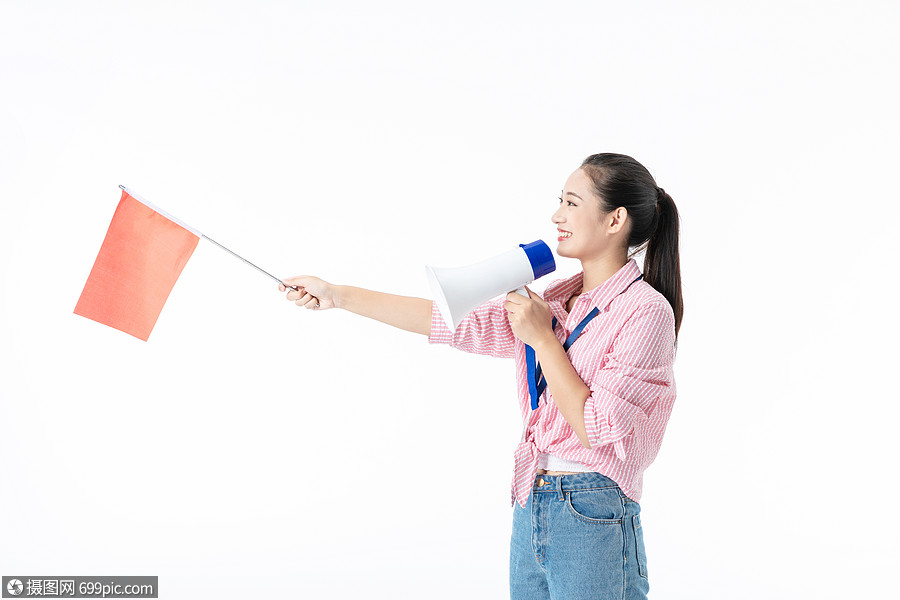 女导游的“金嗓子” 小巧扩音器，放大专业与精彩